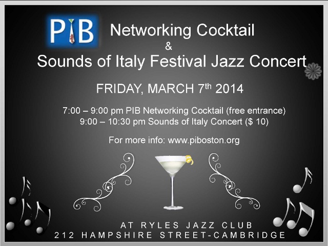 Cocktail Sounds of Italy March 2014