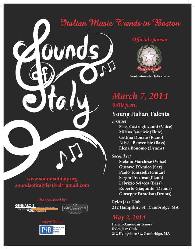 Concert Sounds of Italy March 2014