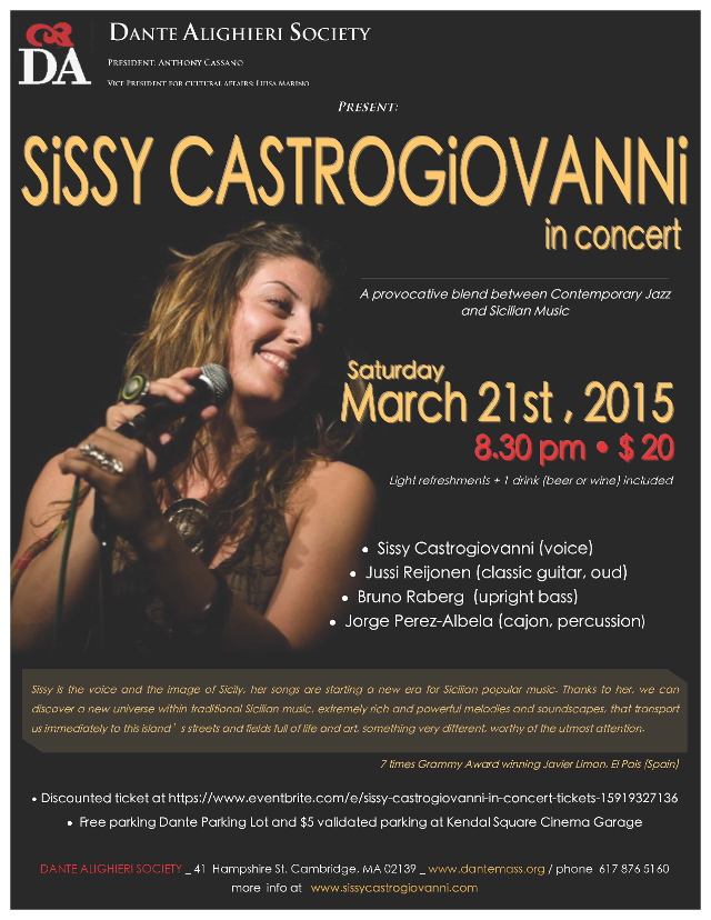 Sissy Castrogiovanni in Concert