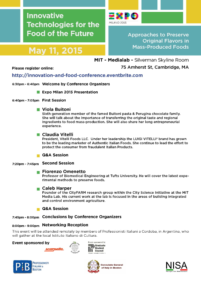 Innovation and Food Conference