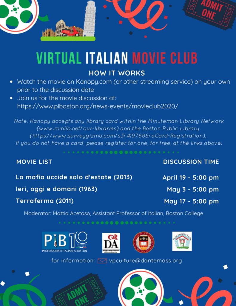 Virtual Movie Club 2020.