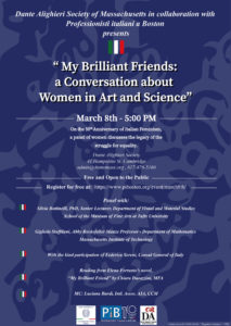 March 8th PIB event Flyer.