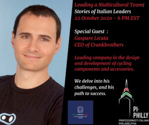 Leading a Multicultural Team: Stories of Italian Leaders event flyer