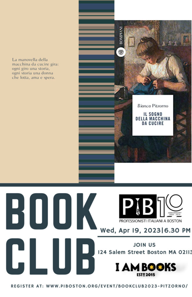 third PIB bookclub appointment flyer.