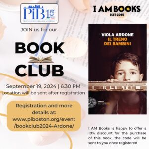 Viola Ardone bookclub gettogether.