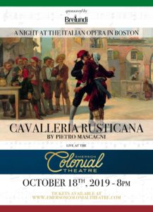 Cavalleria Rusticana Flyer.