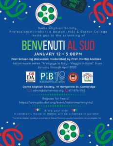 Benvenuti al Sud movie flyer.