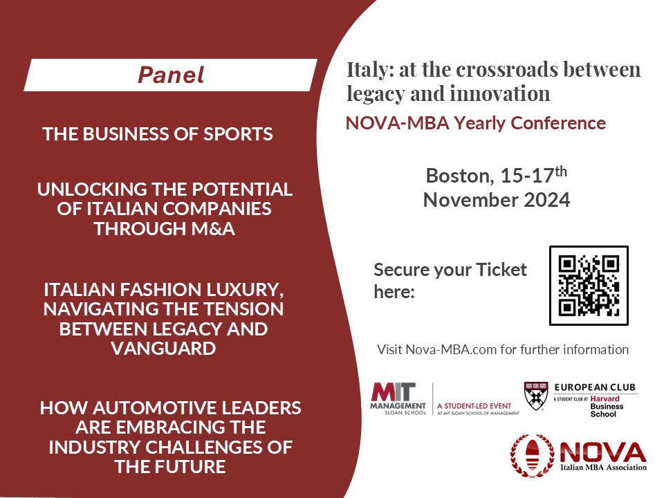 NOVA MBA Conference Flyer 2024.
