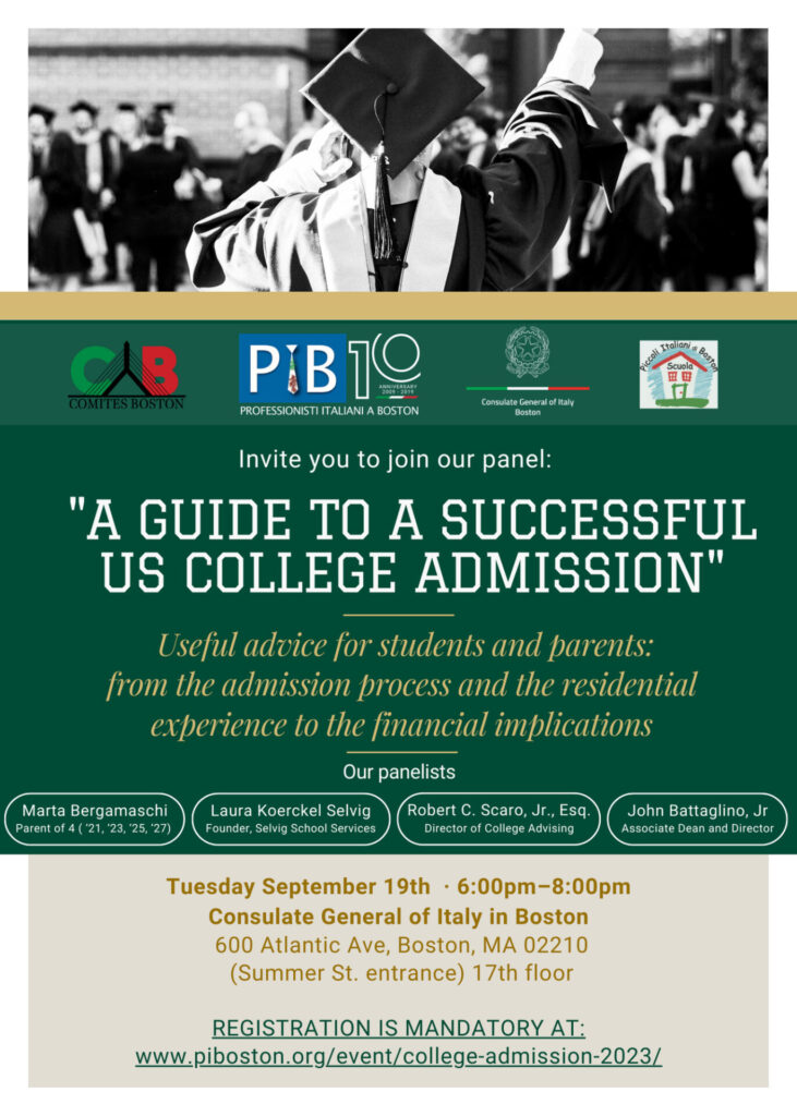 College Admission Seminar Flyer.