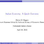 Professor Mario Di Maggio slides