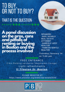 Home-buying seminar flyer.