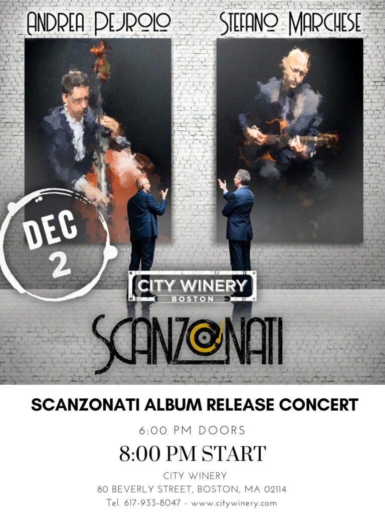 Scanzonati Album Release Concert - Dec 2nd @ City Winery