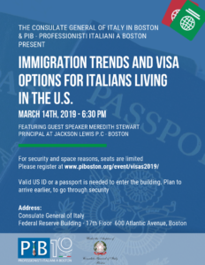 Visa Seminar Flyer.