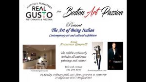 The Art of Being Italian Event Flyer