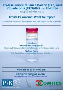 covid19 informational event flyer.